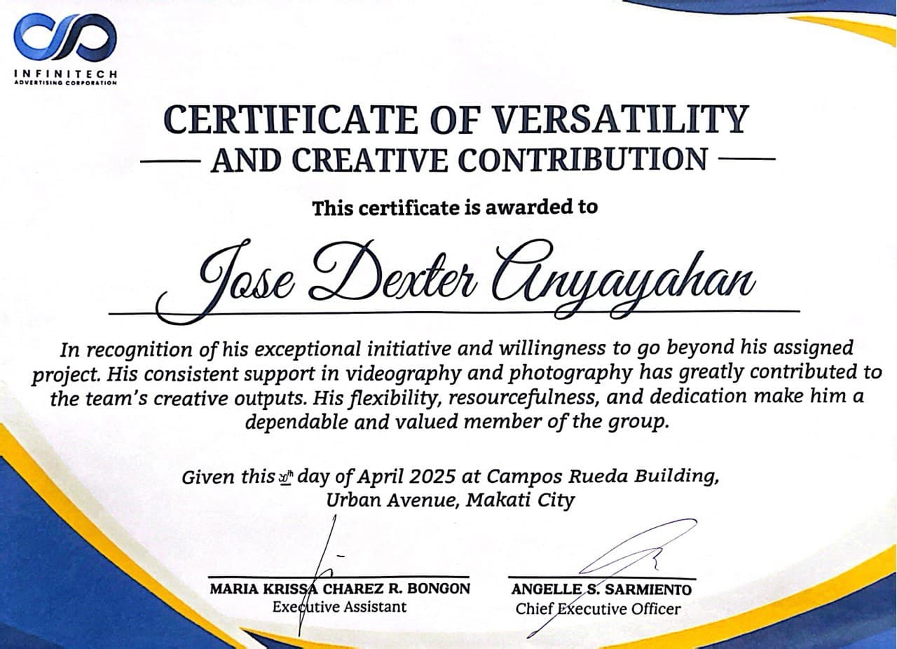 Versatility and Creative Contribution